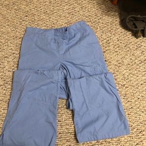 Ceil blue flare scrubs